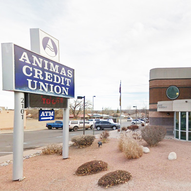 exterior view of the Animas Central branch in Farmington, New Mexico